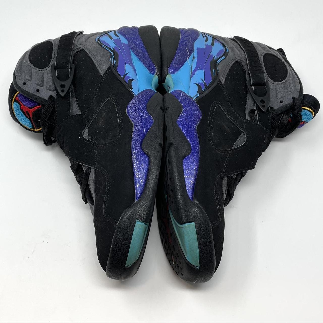 Nike Air Jordan 8 Aqua 2015 305381–025 OG VIII Black... - Depop