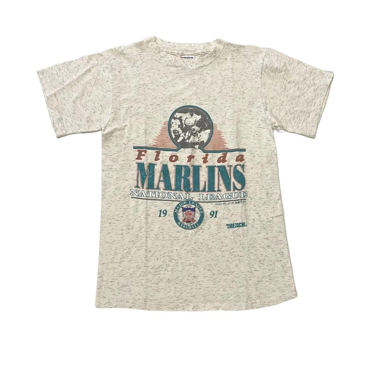 Vintage Florida Marlins T-Shirt (1991)