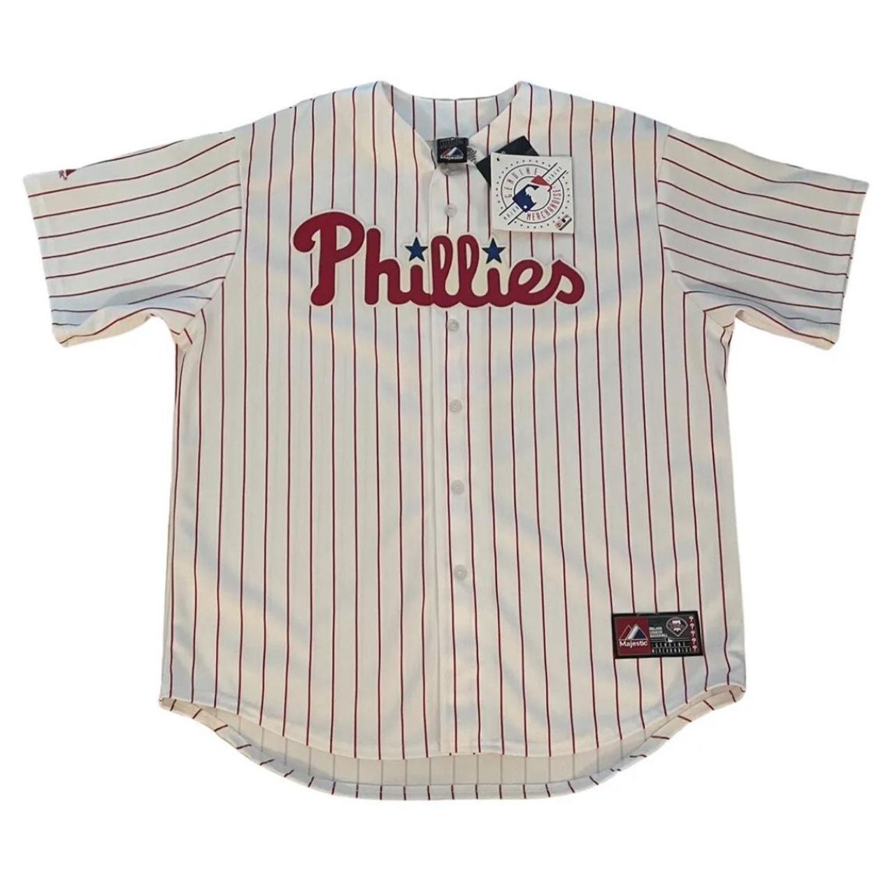 Majestic, Shirts, Majestic Mlb Phillies Ryan Howard 6 Jersey