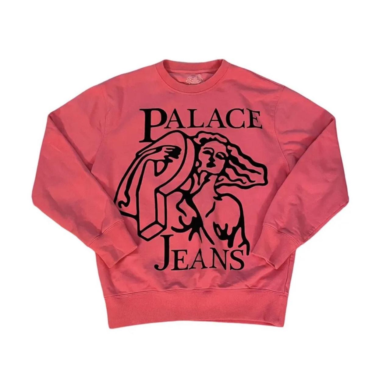 Palace store jeans sweatshirt