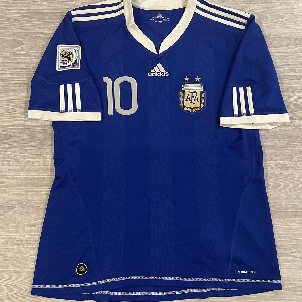 Argentina good 2010 World Cup Jersey Lionel Messi #10