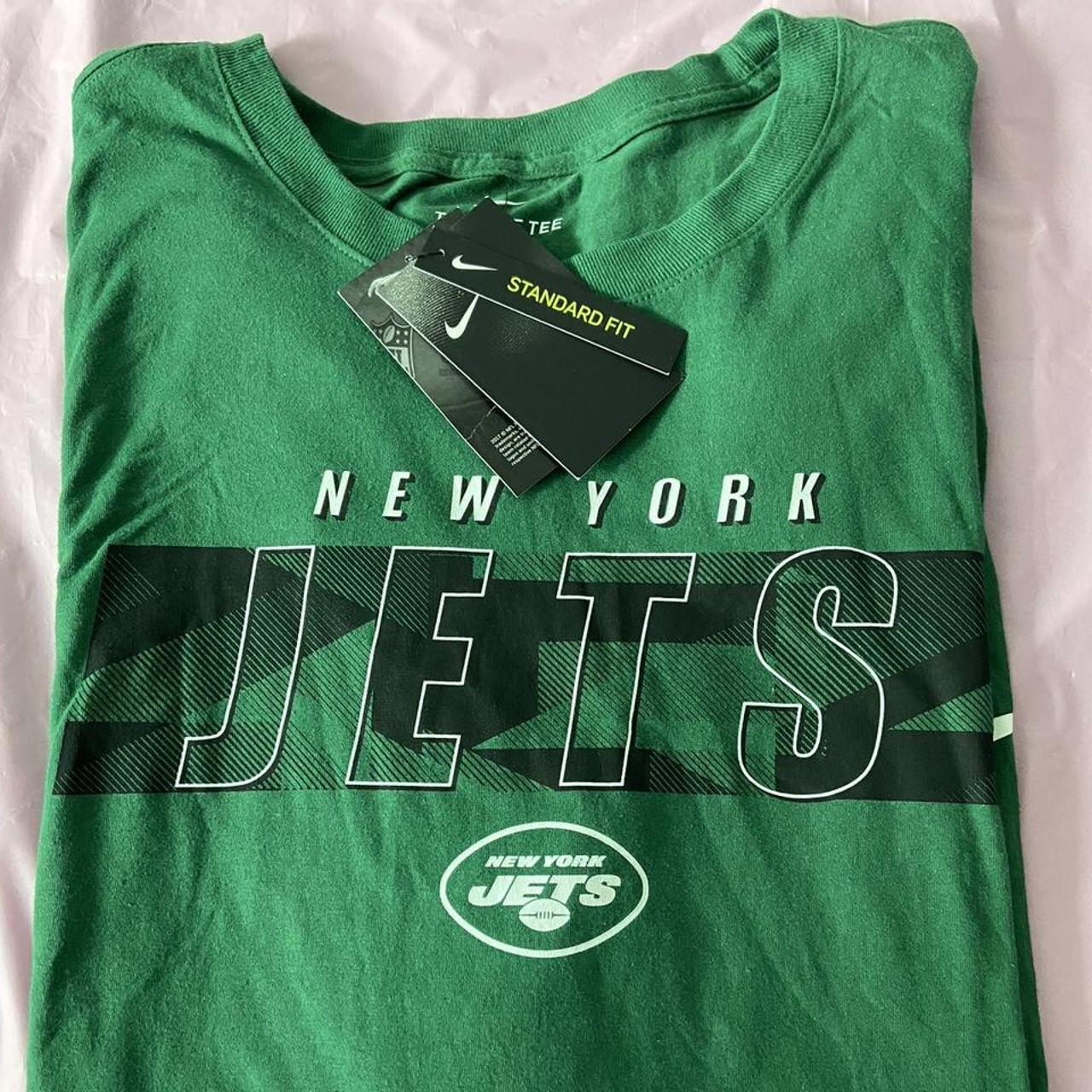 Men's Nike Dri-Fit NFL New York Jets UV Polo Shirt - Depop