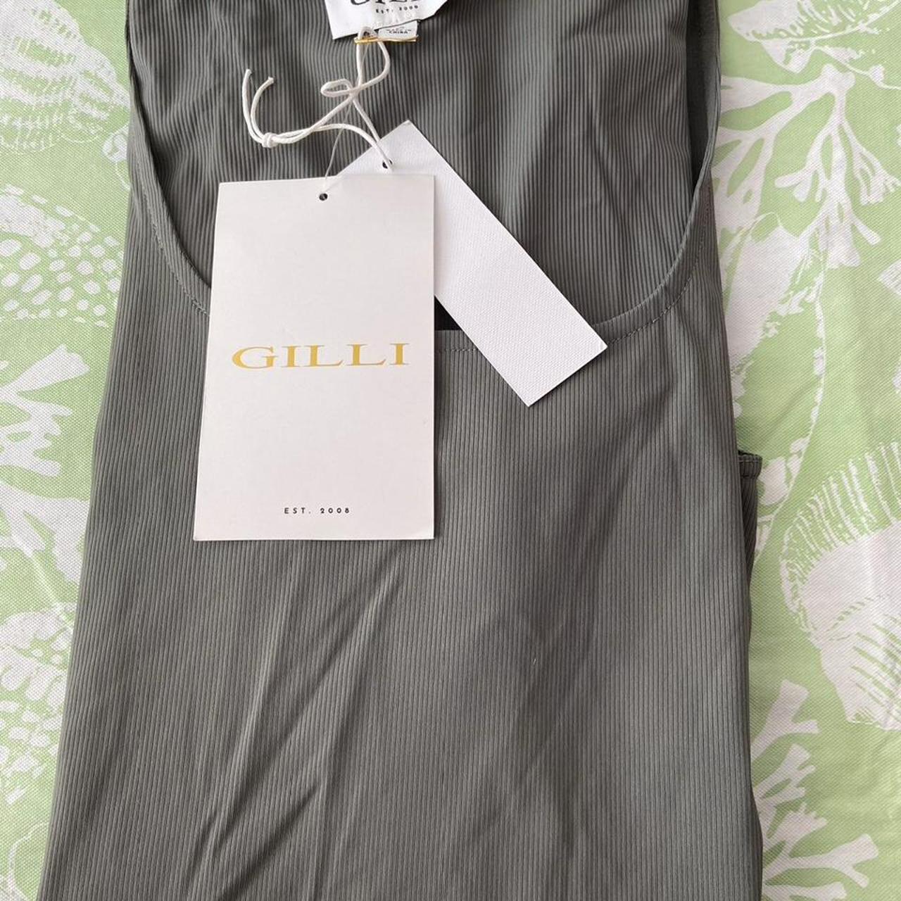 Gilli Women’s Long Sleeve Square Neck Bodysuit Size... Depop