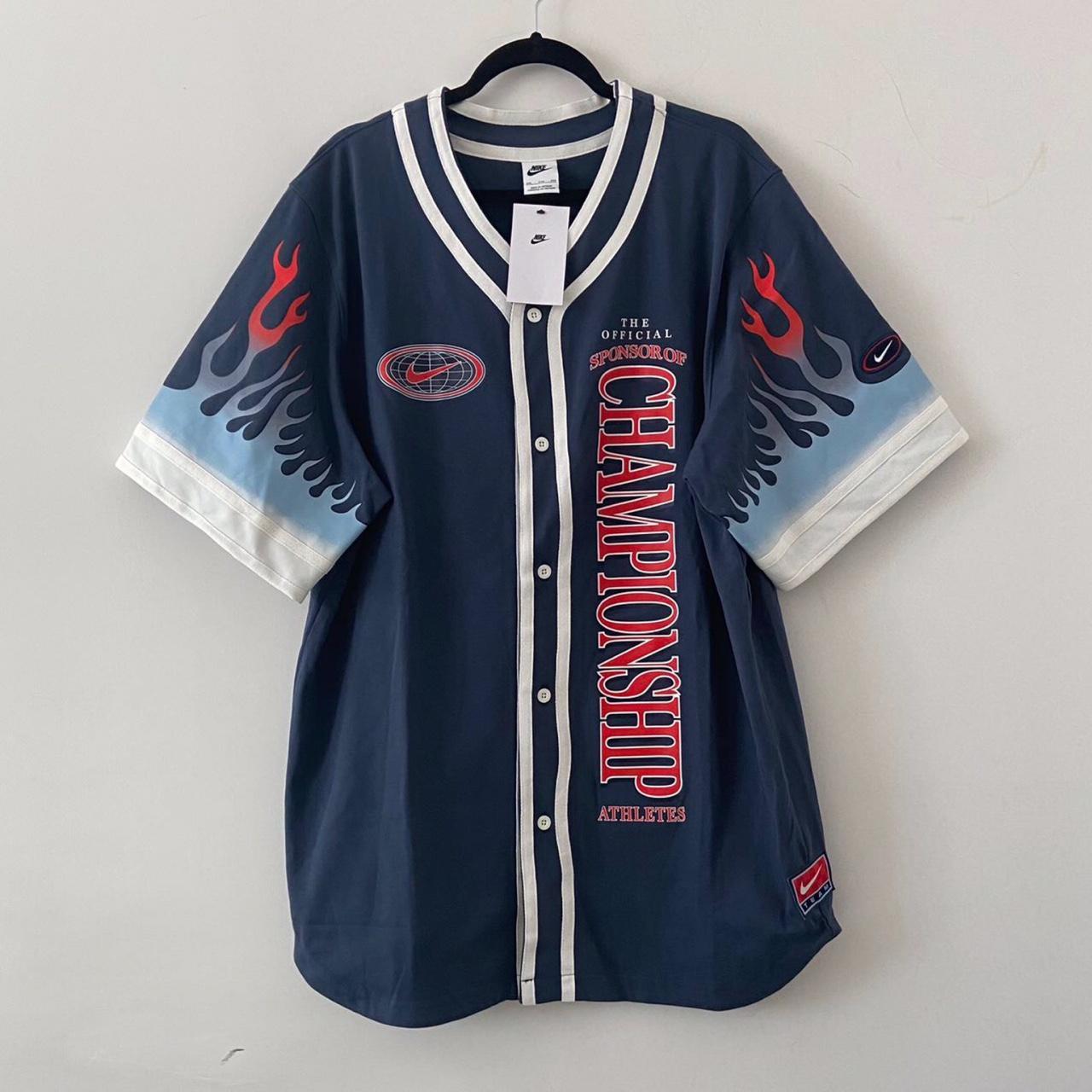 Vintage Nike Baseball Jersey Large