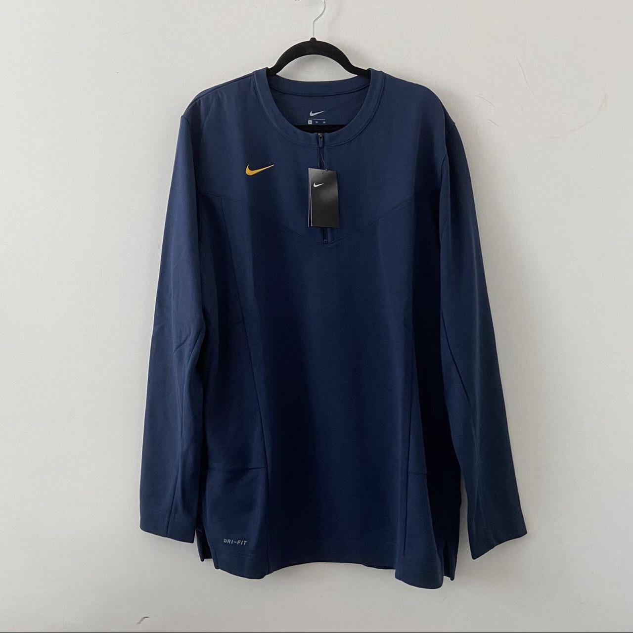 Nike Men's Long-Sleeve Baseball Pullover Jacket