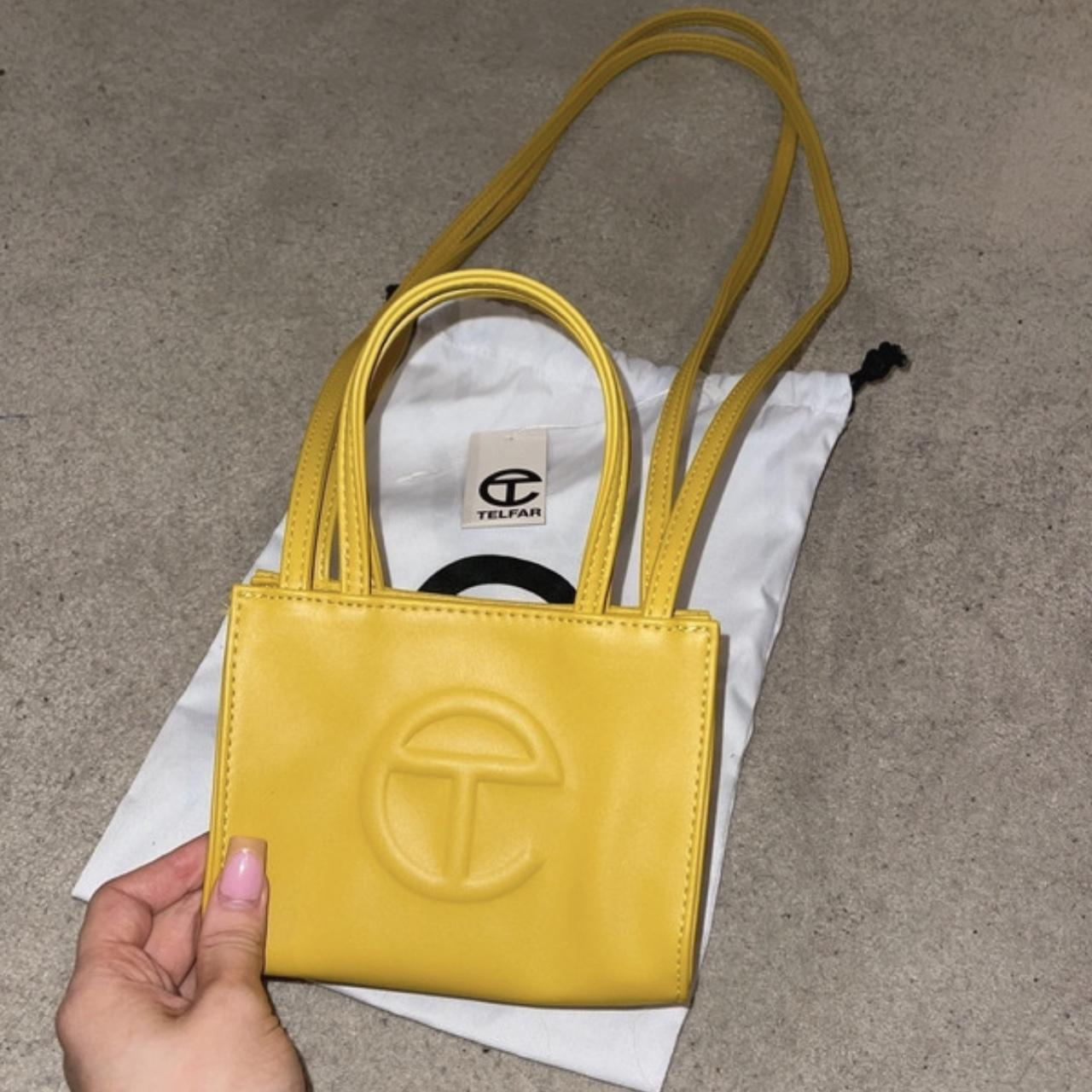 Telfar Bag small outlet yellow