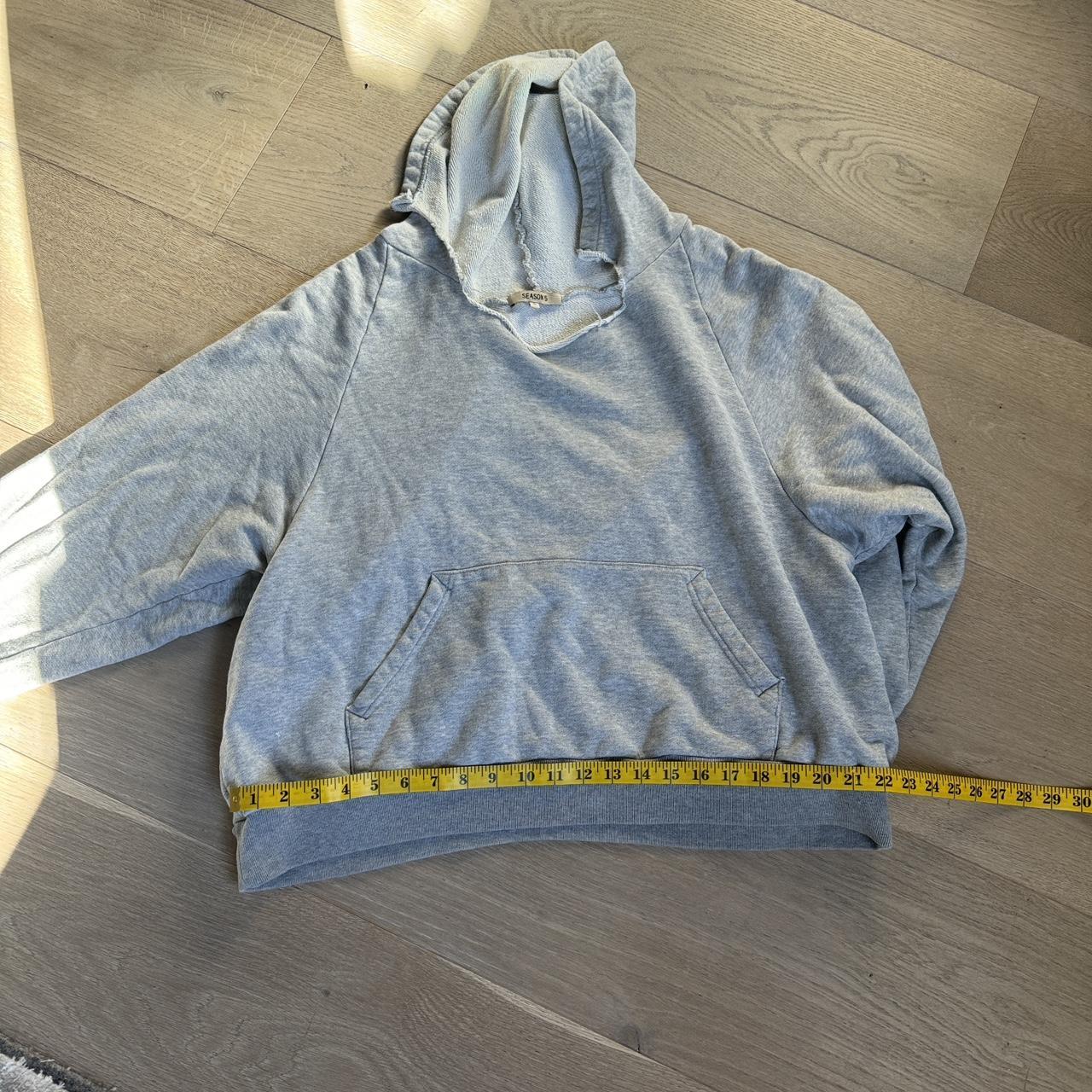 Yeezy Season 5 Distressed Hoodie | Depop
