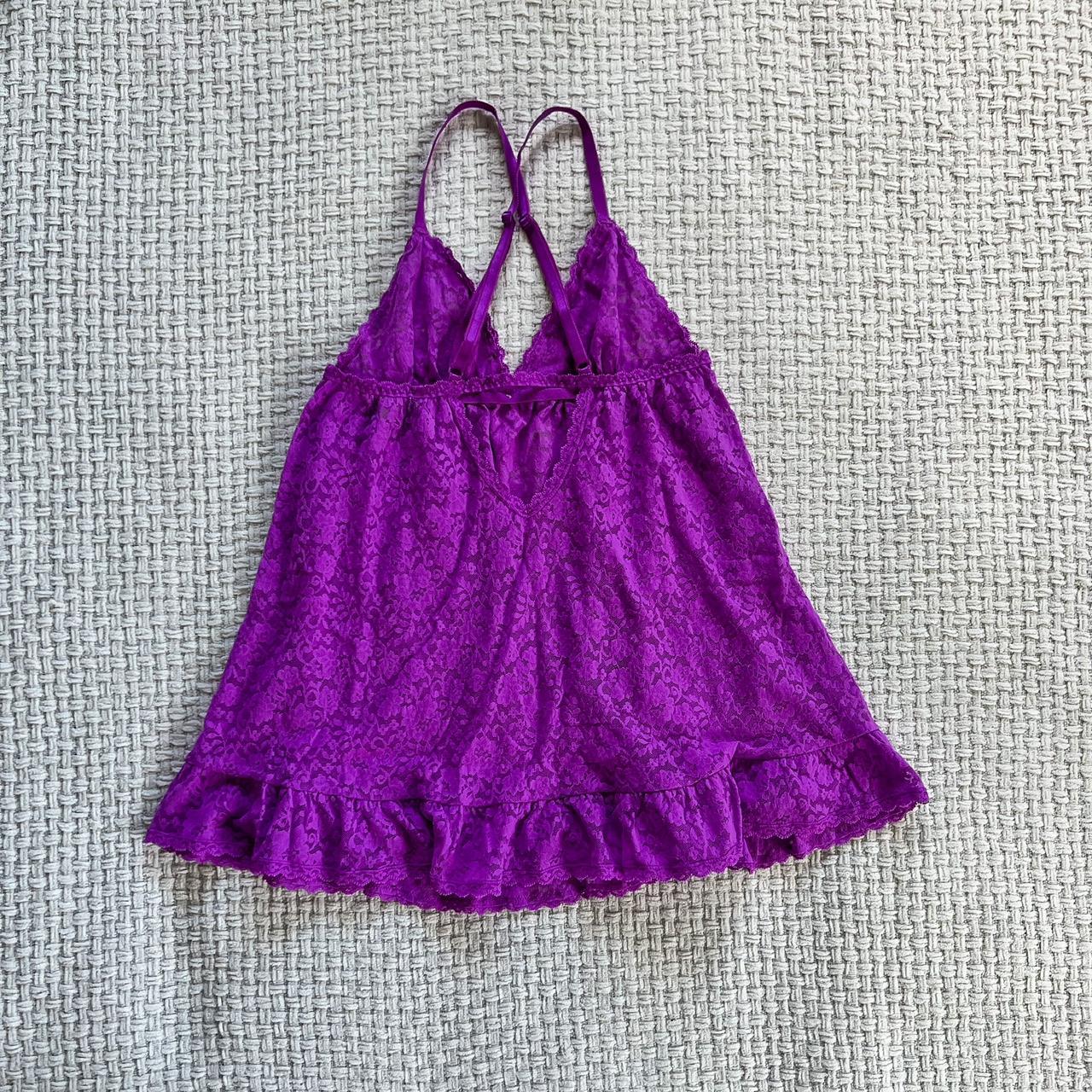 Victorias Secret Womens Purple Dress Depop 9049