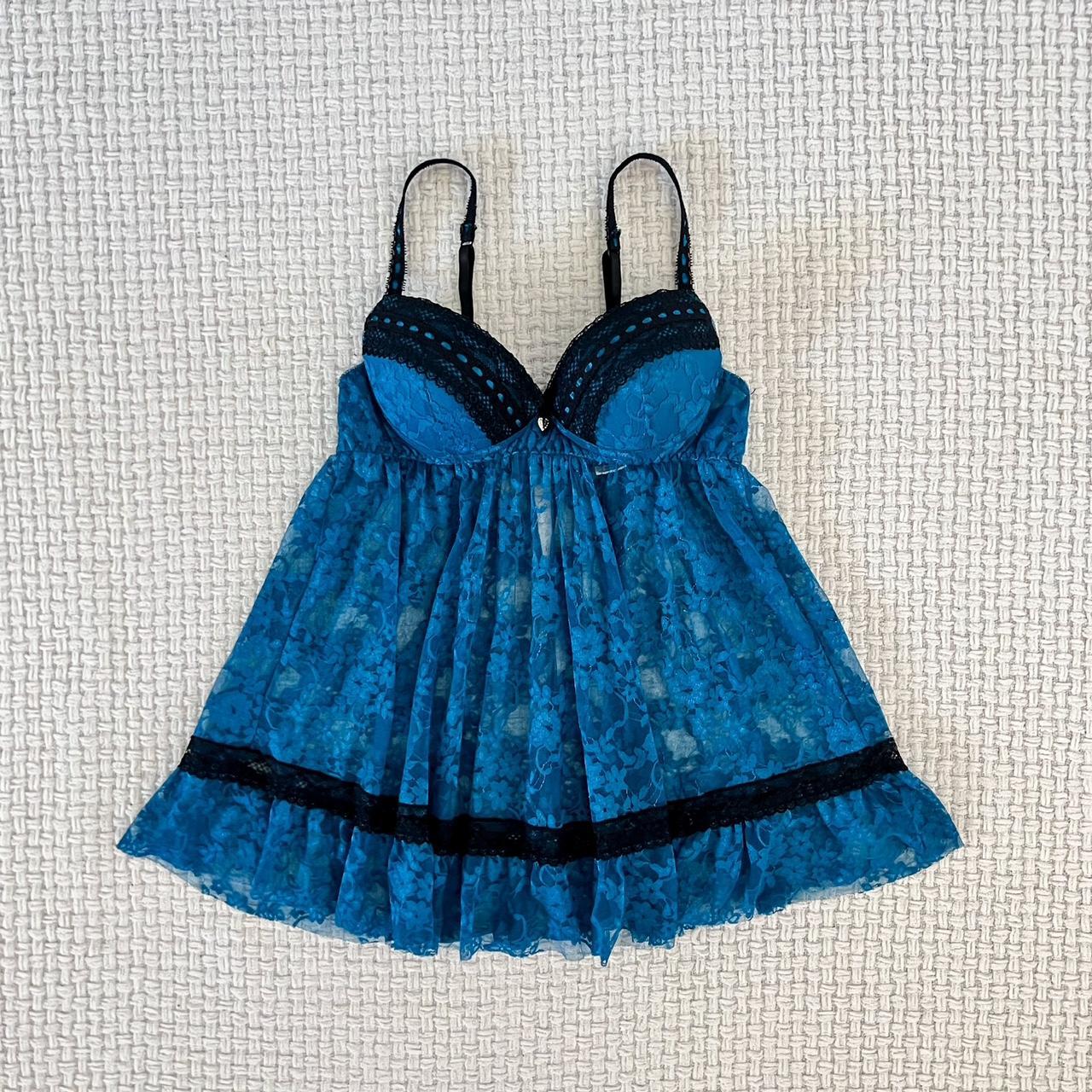 Vintage Lace Bustier Babydoll Tank Top “seductive... Depop