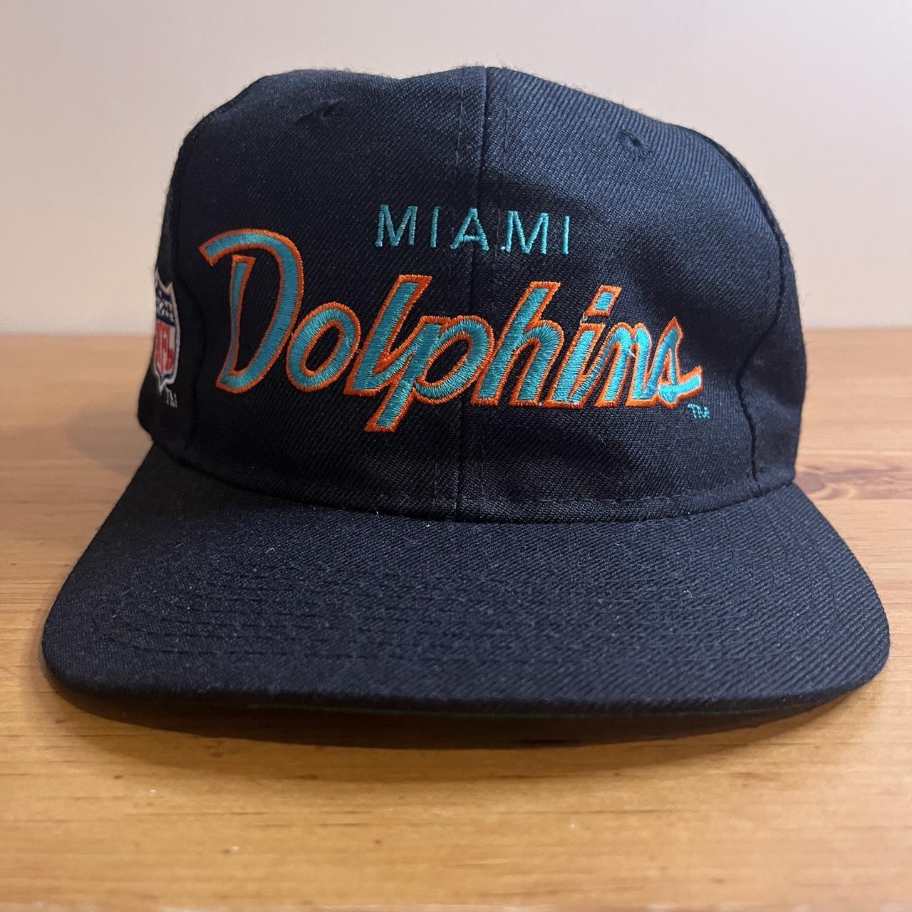 Miami Dolphins Vintage 90s Sports Specialties Snapback Hat Nfl Footbal