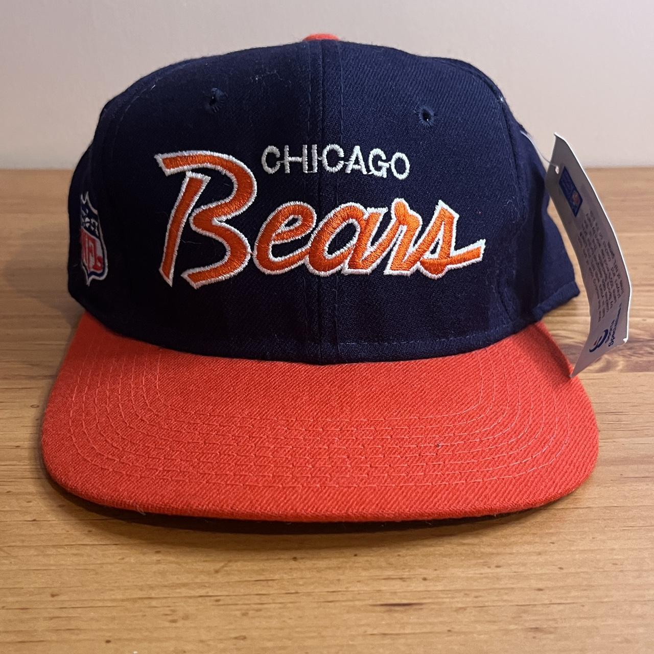 Vintage Chicago Bears Sports Specialties script hat - Depop