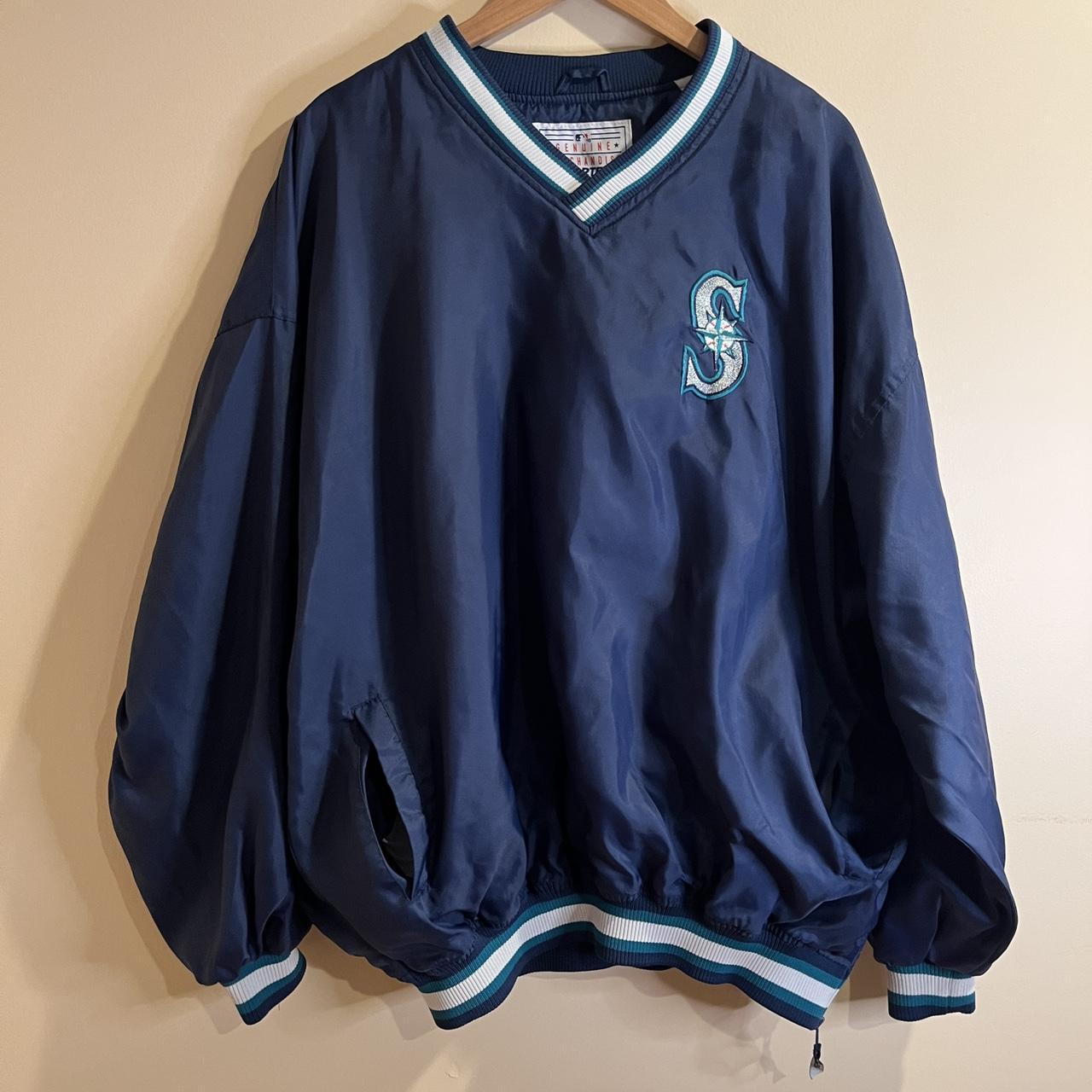 Seattle mariners vintage starter jacket navy green Griffey Rodriguez for  Sale in Henderson, NV - OfferUp