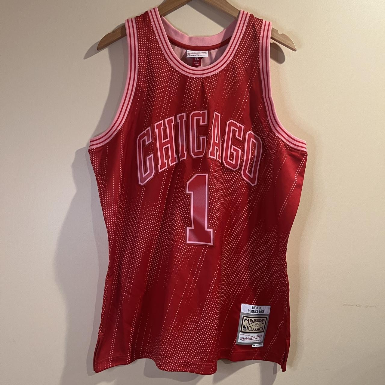 Rose Bulls Jersey Derrick Rose Jersey Pink For Sale Is A NWT