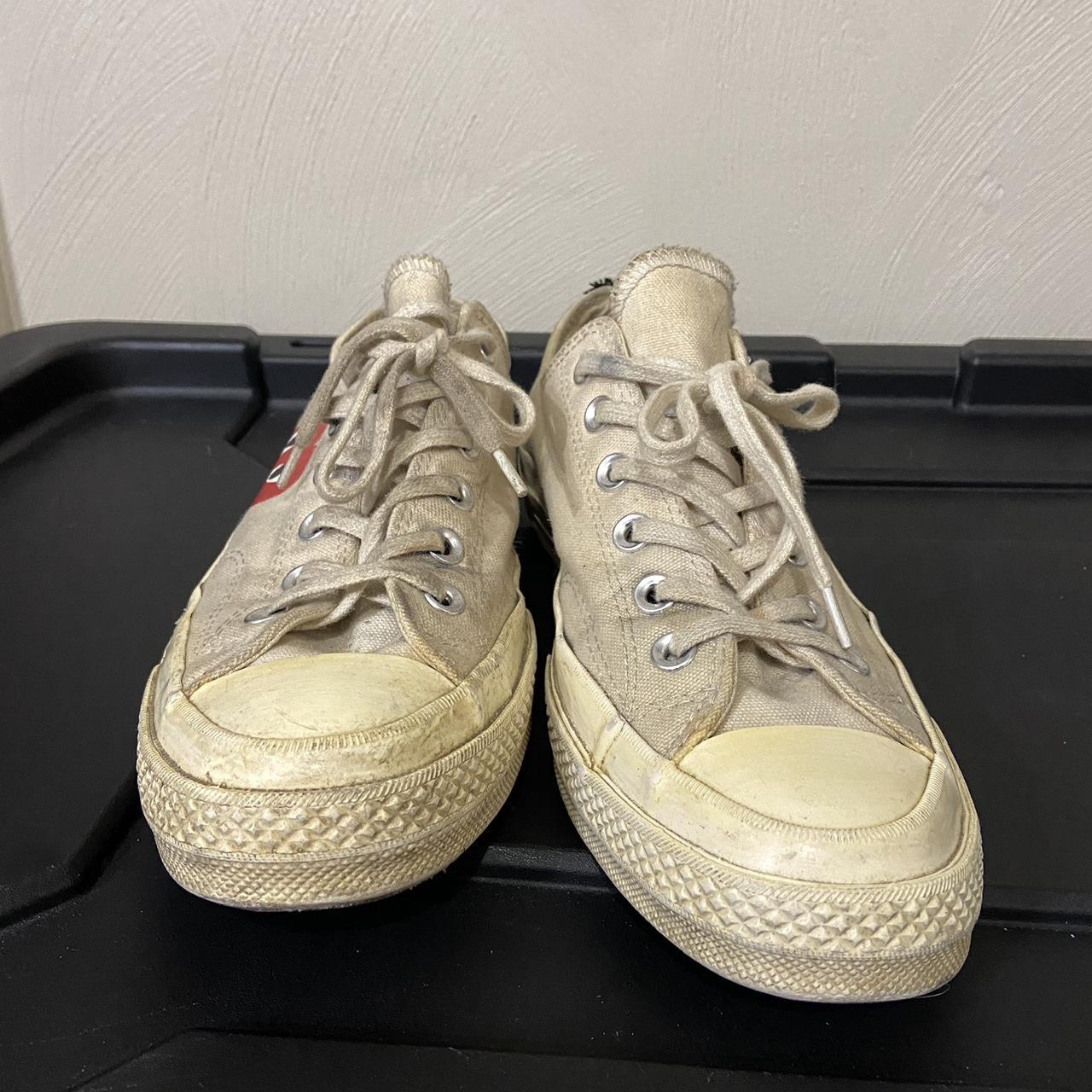 Cdg converse tan hotsell