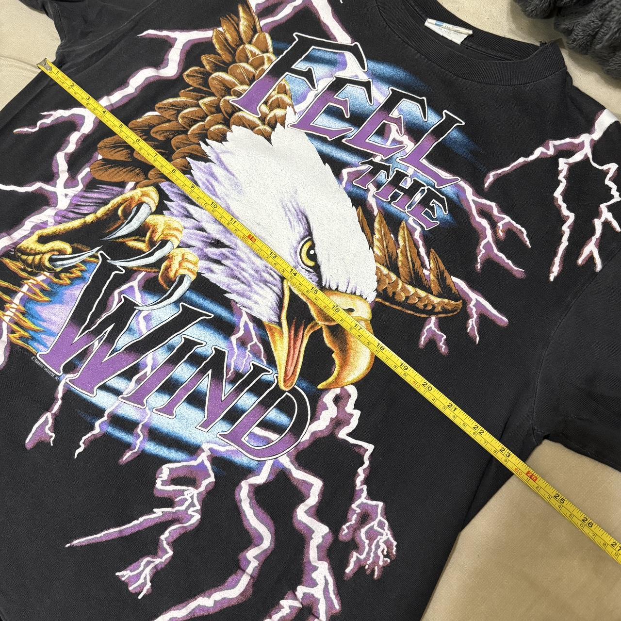 American Thunder Feel the wind XXLサイズ American Thunder Feel The Wind Single Stitch Vintage VTG