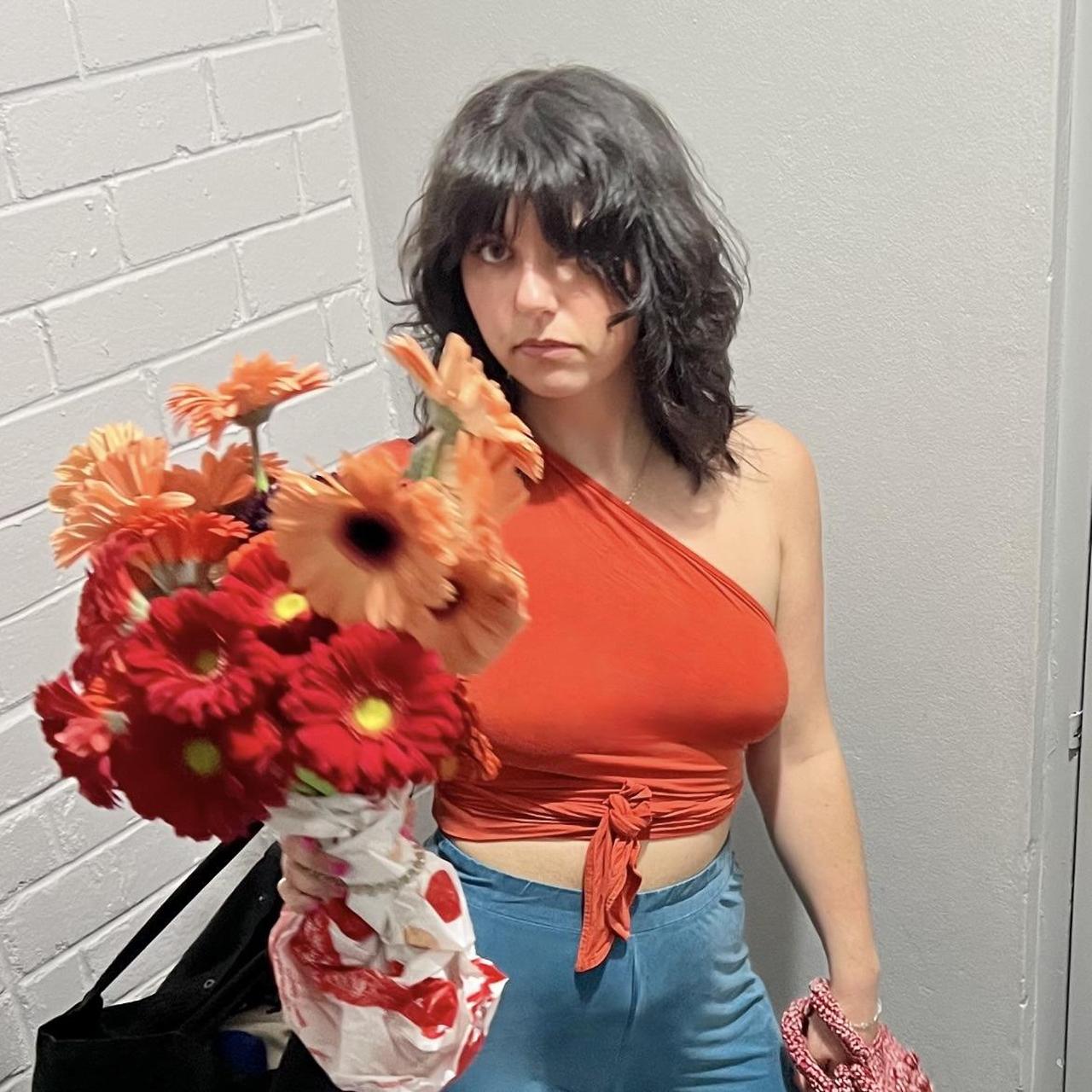 Paloma Wool Carole Top in Orange Super soft one | Depop