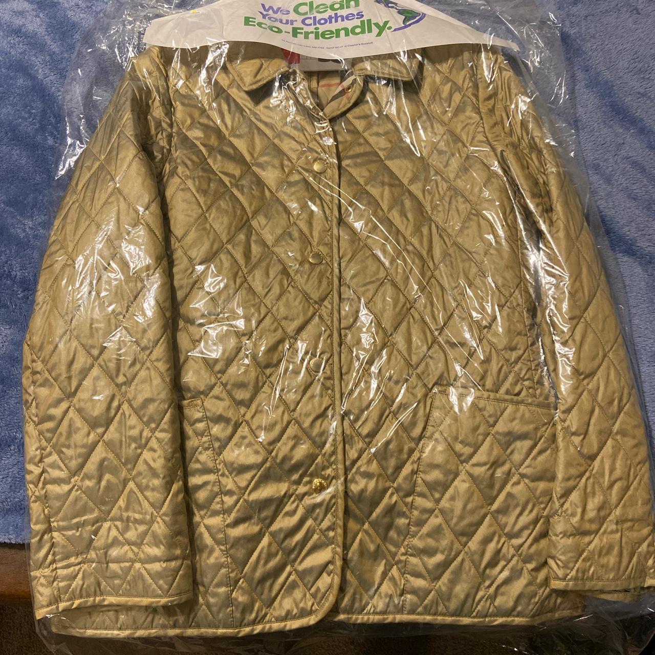 Burberry deals jacket gold