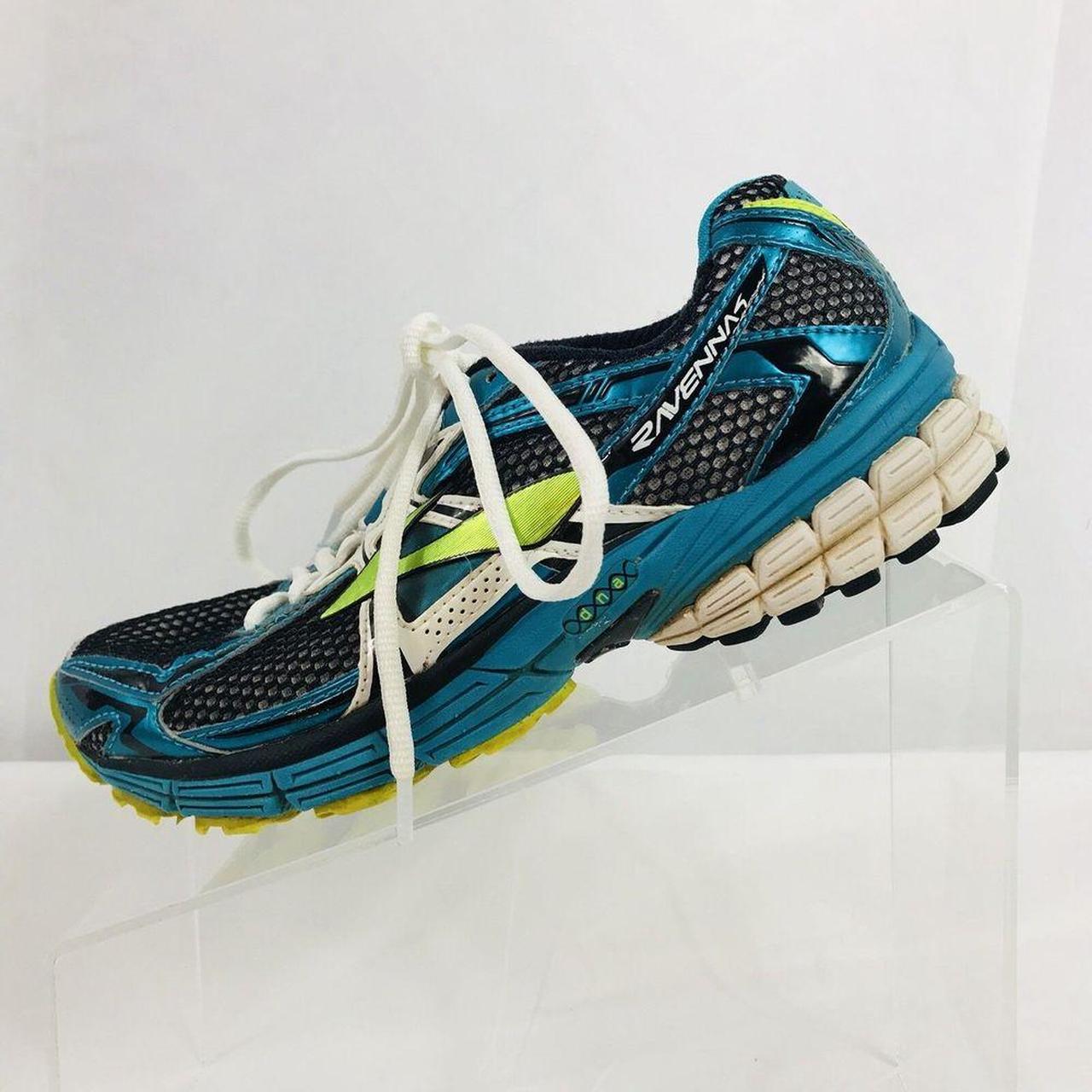 Brooks Ravenna 7 Running Shoes Size 6.5M Blue Neon. Depop