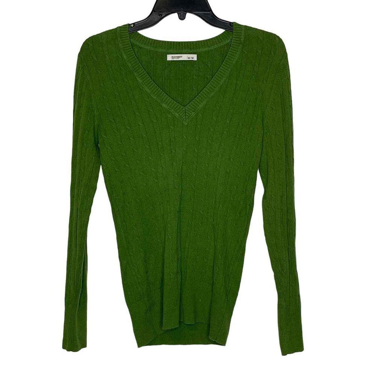 Green sweater old navy hotsell