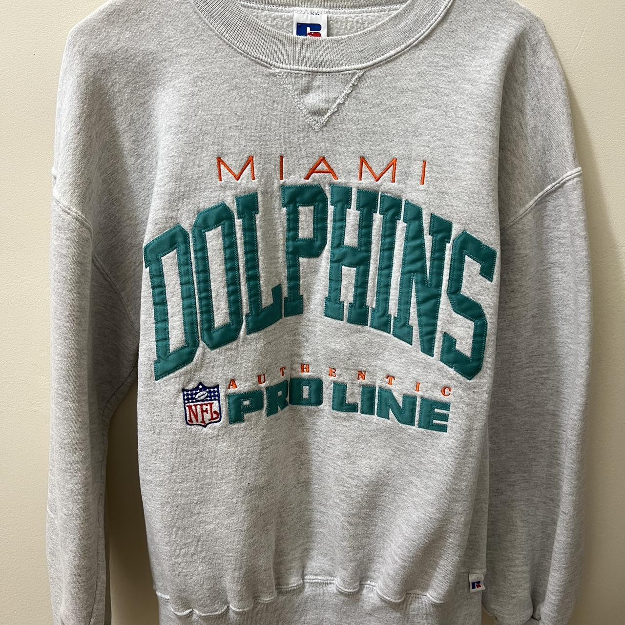 Vintage Miami Dolphins Russell Athletic Crewneck Sweatshirt 