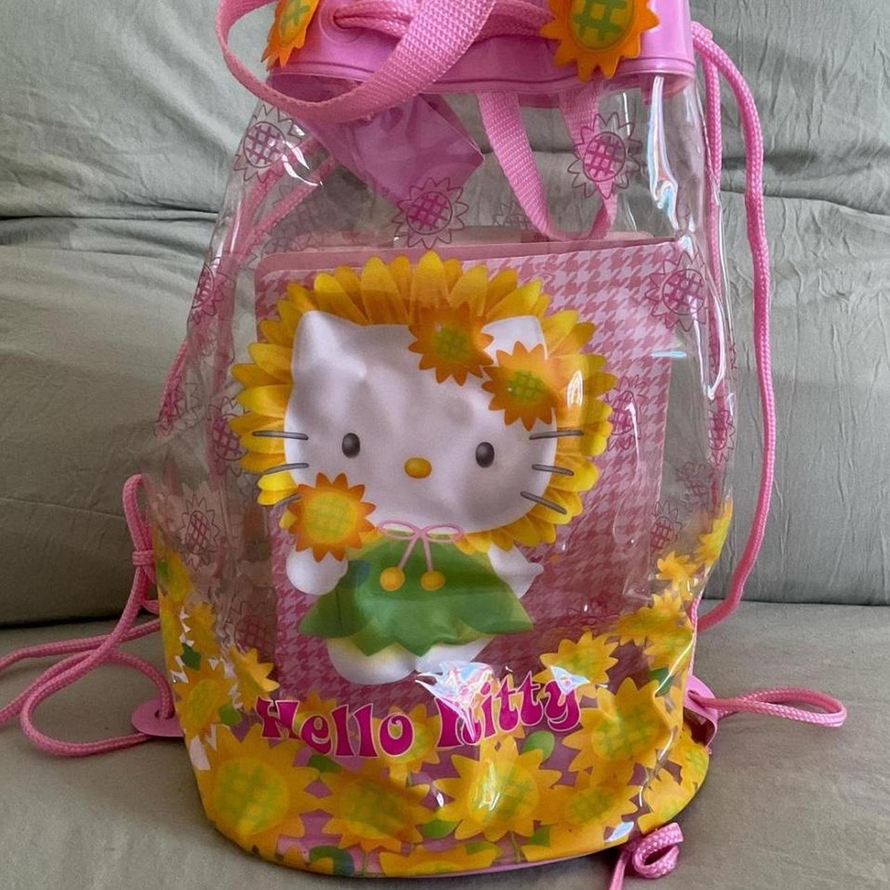 Hello kitty sunflower newest backpack small