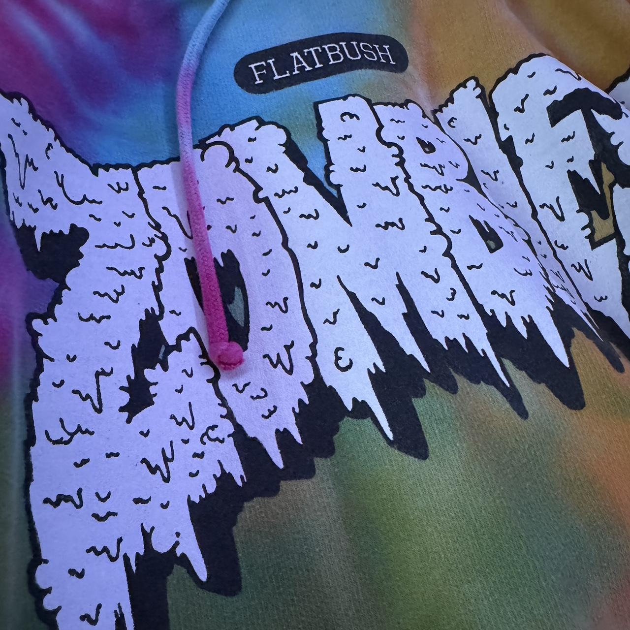 Flatbush zombies tie dye hoodie best sale