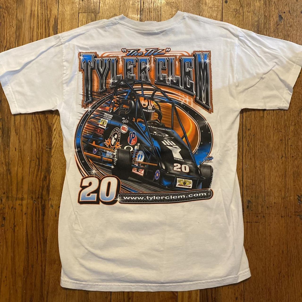 Tyler Clem Racing Shirt Size M One Flaw (5th - Depop