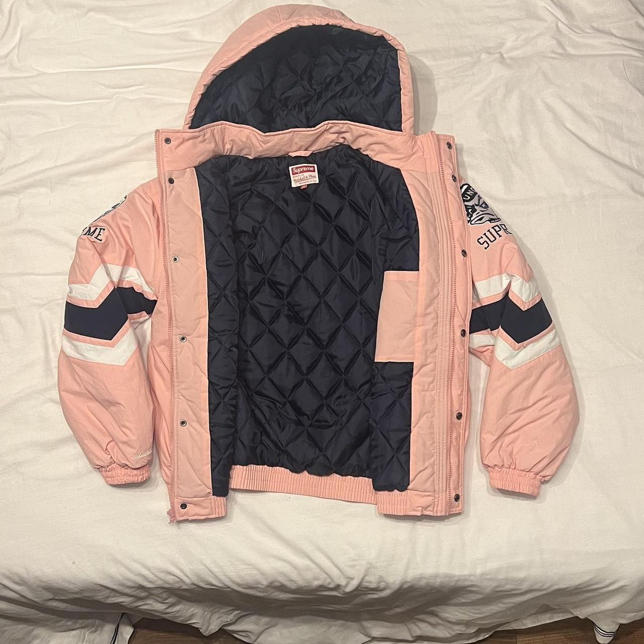 Supreme X Umbro Track Jacket in dusty plum. Worn | Depop