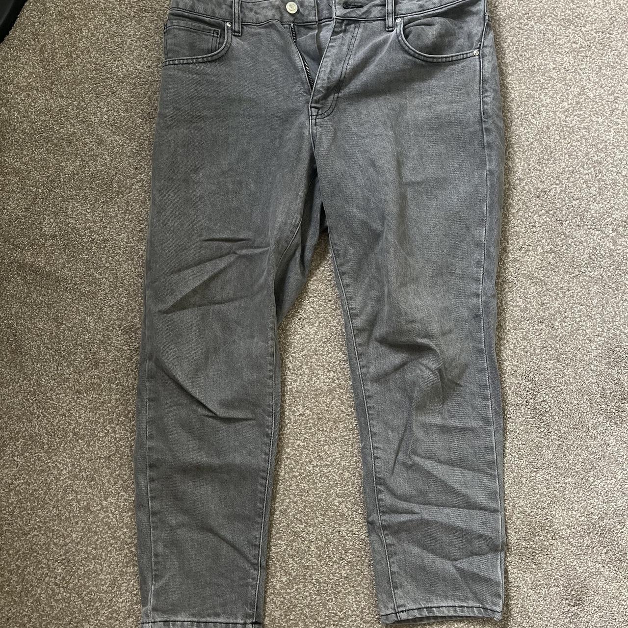 Mens grey jeans ASOS, W30 S