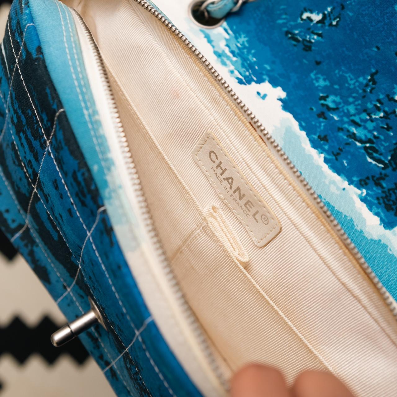 2002 Chanel Vintage Surf flap bag Limited Edition. | Depop 2002 Chanel Vintage Surf flap bag Limited Edition. | Depop