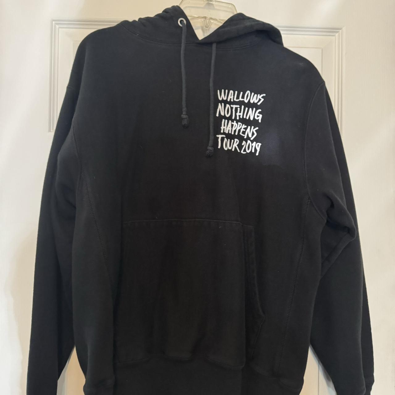 Wallows Nothing Happens Tour Hoodie - Champion... - Depop