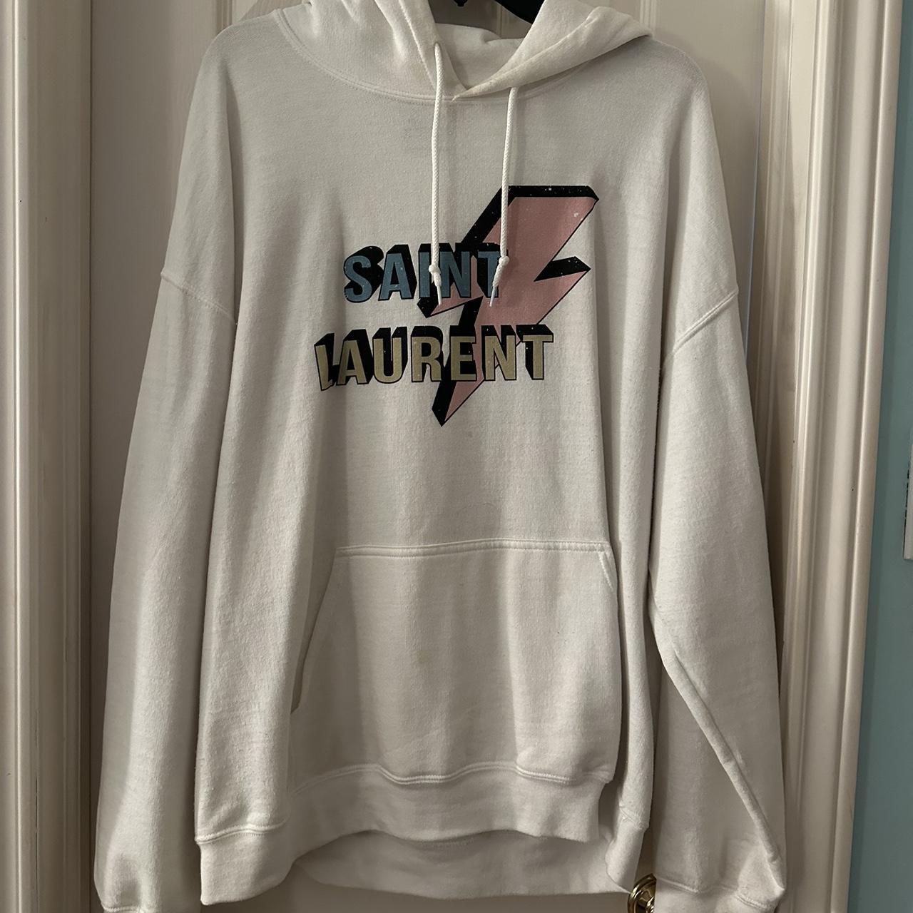 Women s Yves Saint Laurent Hoodies New Used Depop