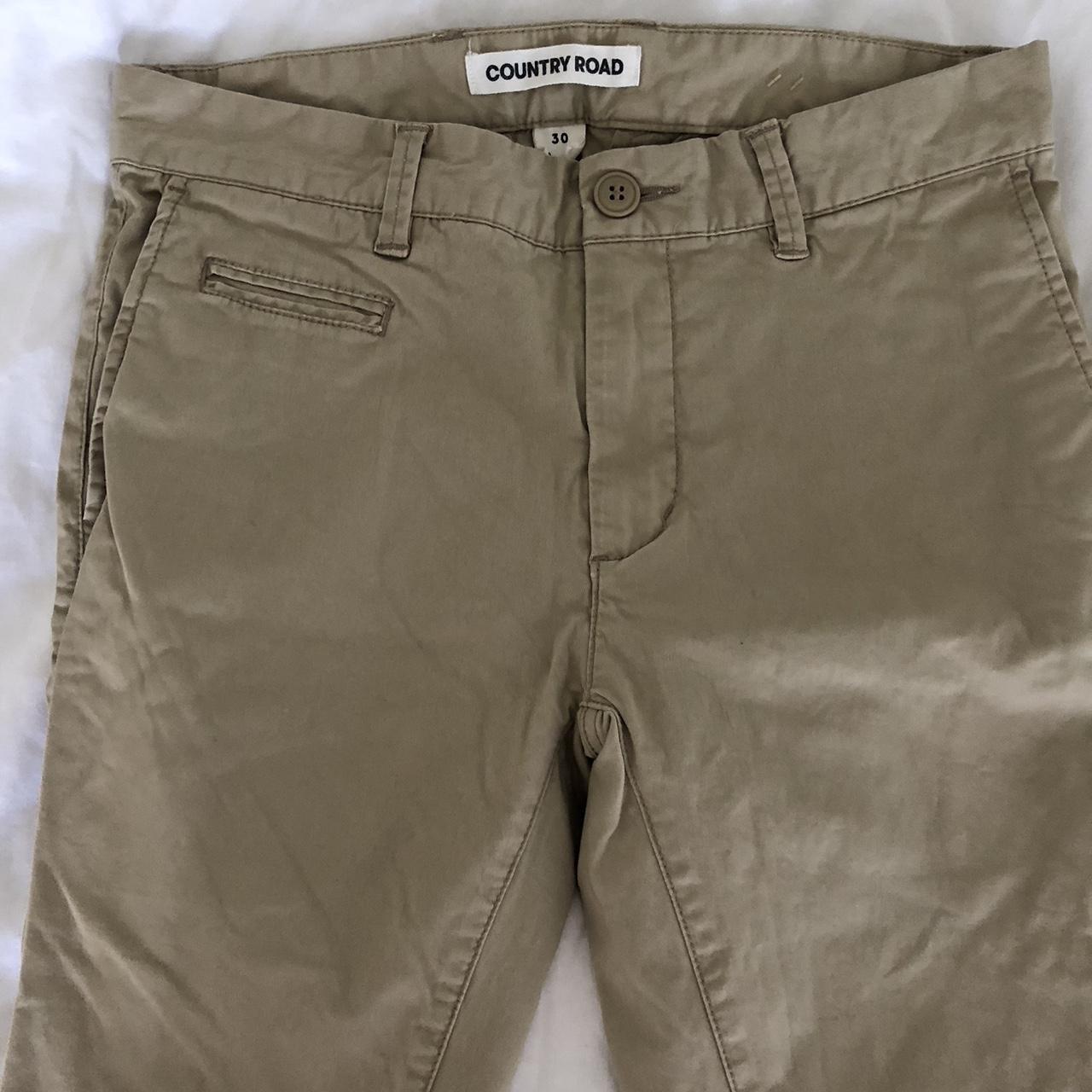 Country Road chinos Tan colour Size 30 Happy to... - Depop