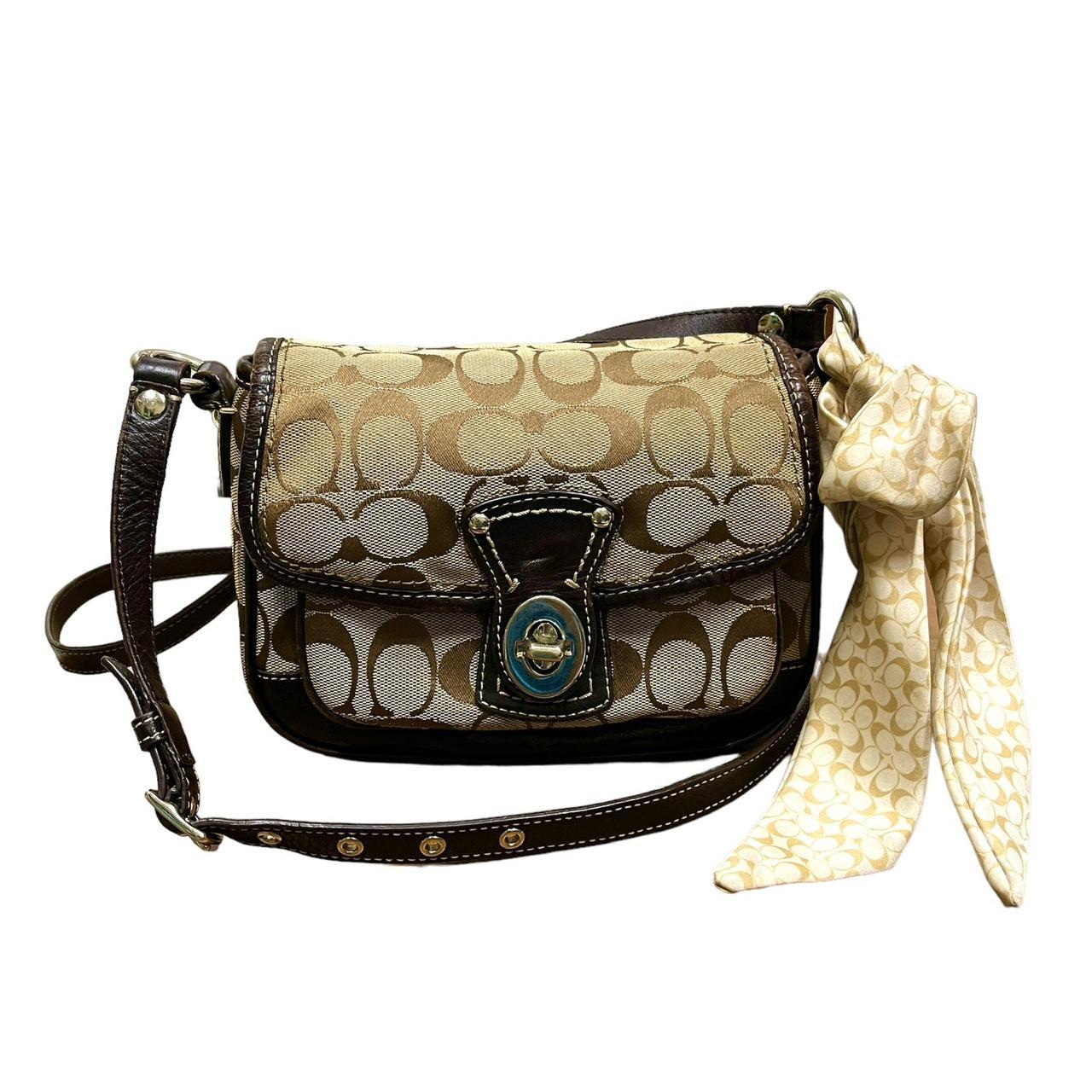 Coach on sale monogram satchel