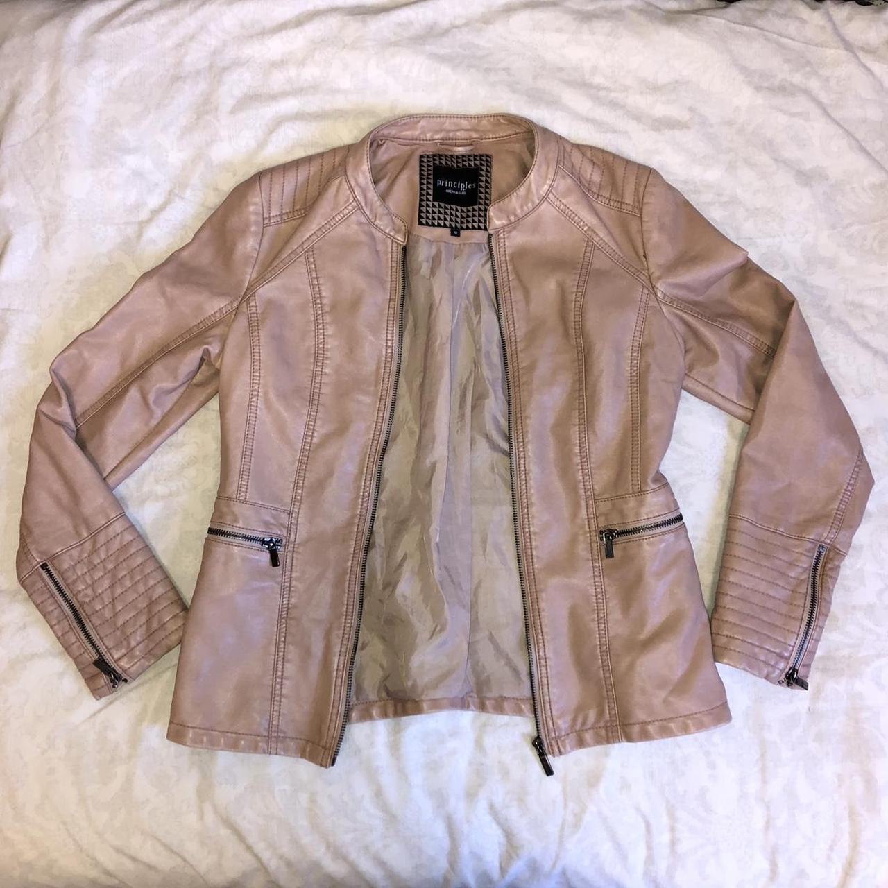 Principles Women's Pink Jacket | Depop