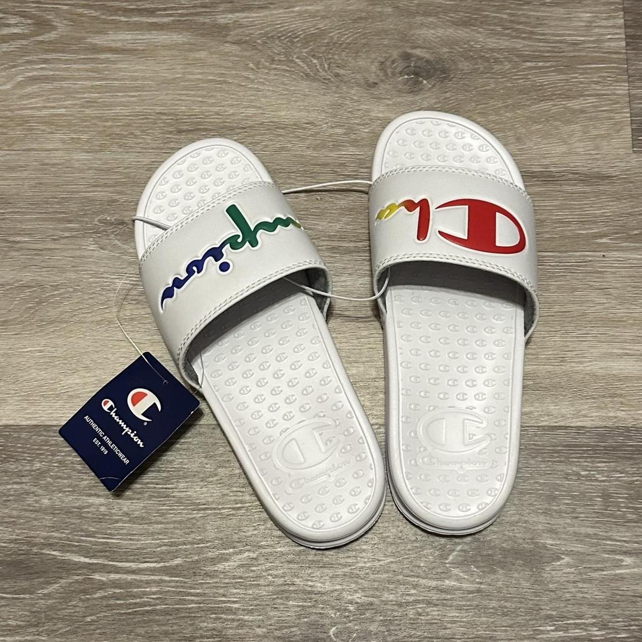 Champion slides colorful hot sale