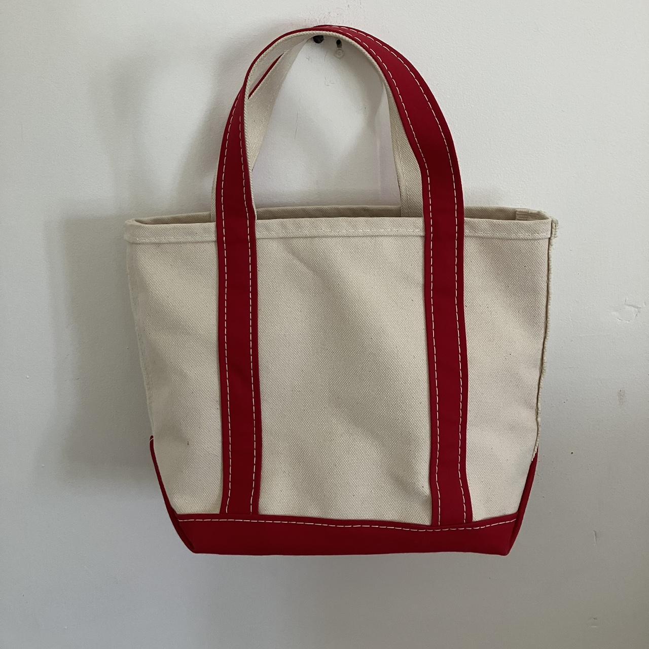 Adorable mini L.L. Bean boat tote. 100 cotton.... Depop