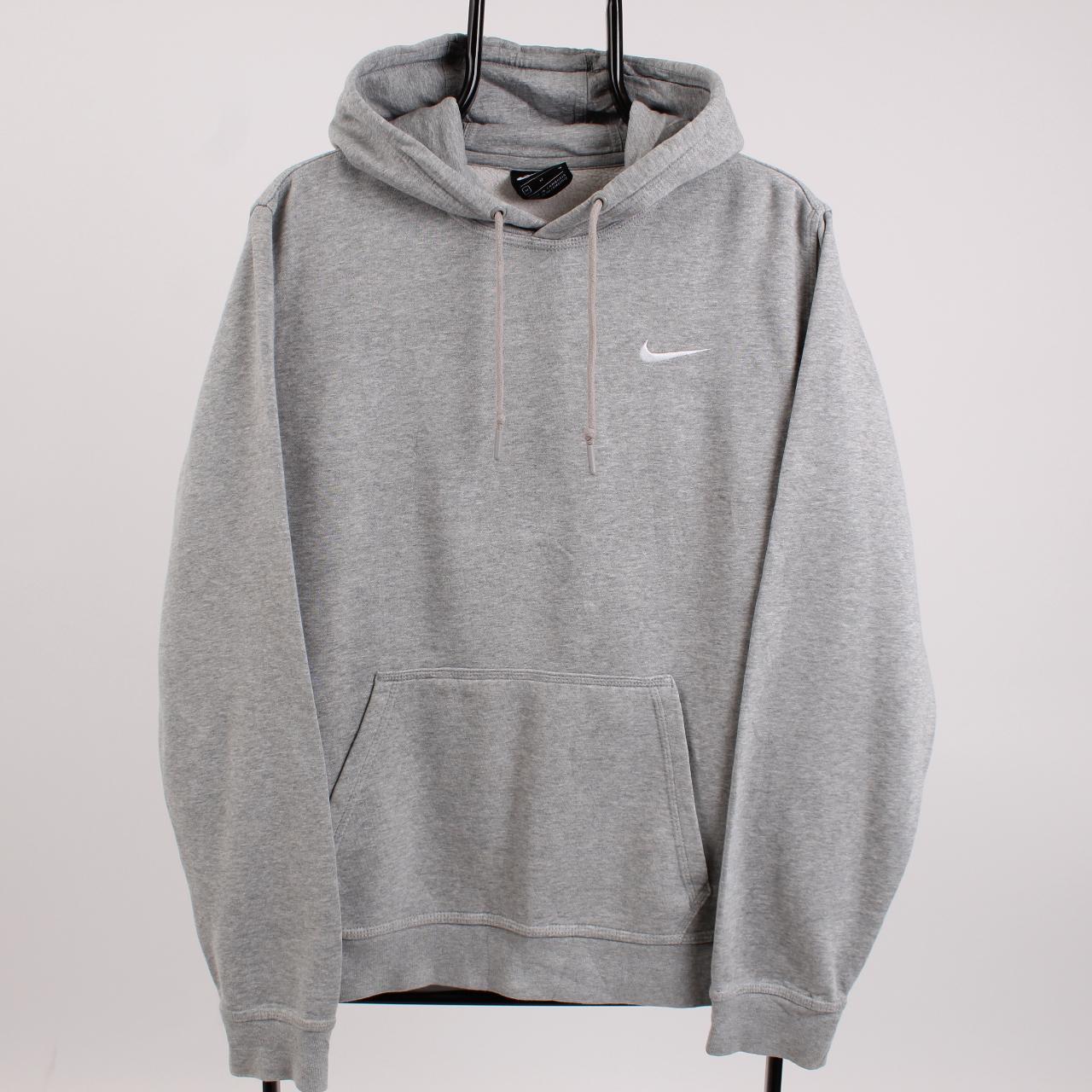 Nike Men's Grey Hoodie | Depop