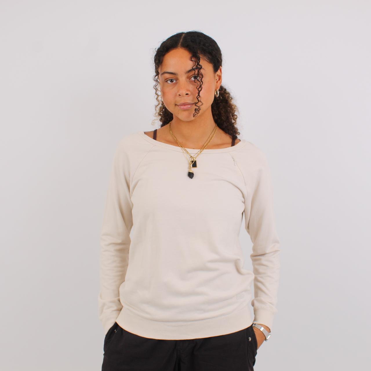 Womens nike beige online sweatshirt