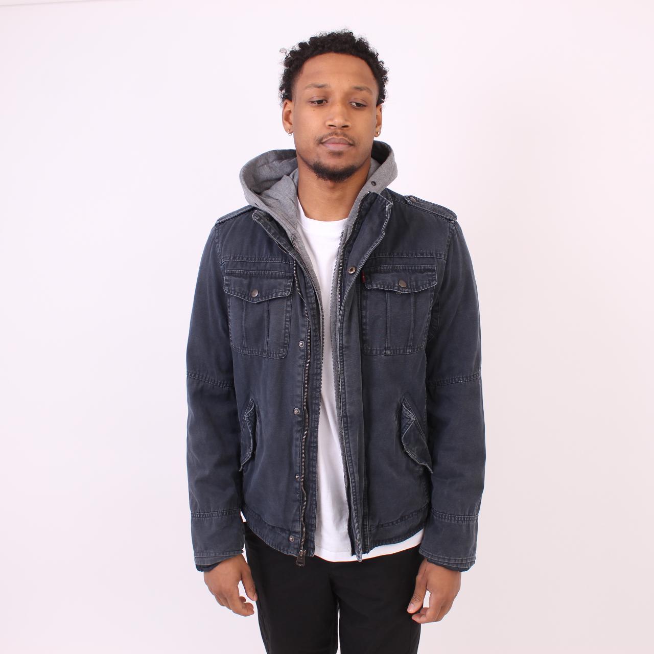 Levi's hooded clearance sherpa lined jacket