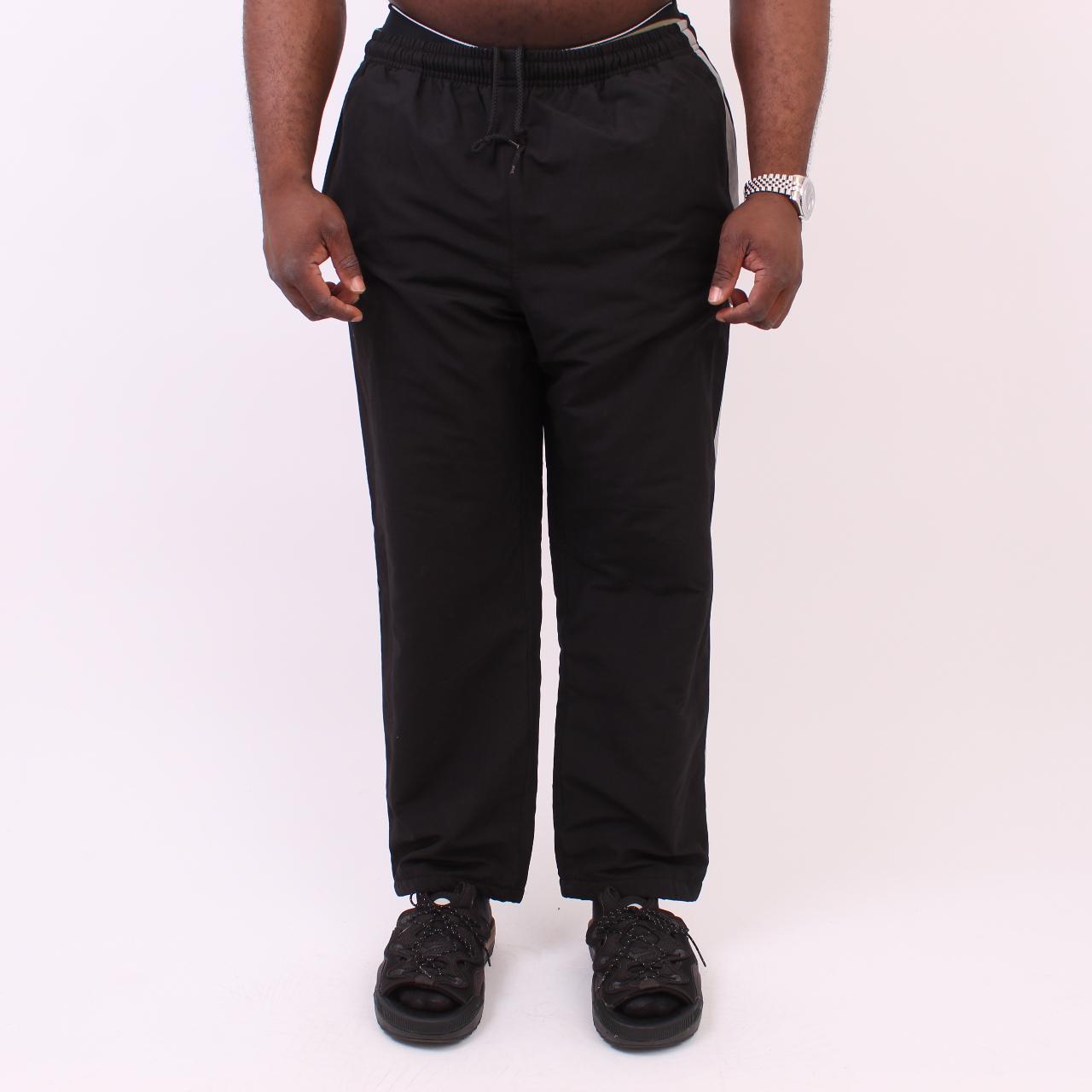 Vintage Black Nike Basketball Padded joggers Size... Depop