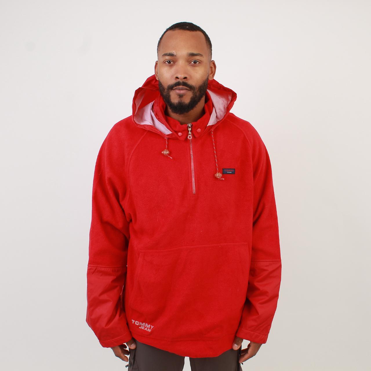 Red windbreaker shop tommy hilfiger