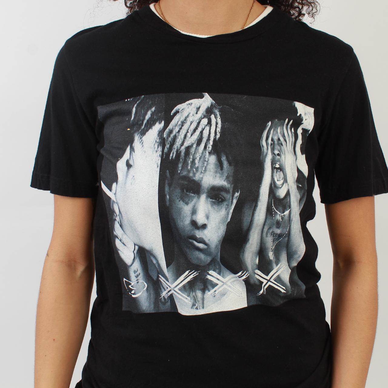 Vintage Xxx Tentacion Black Graphic T Shirt Size Depop 4228