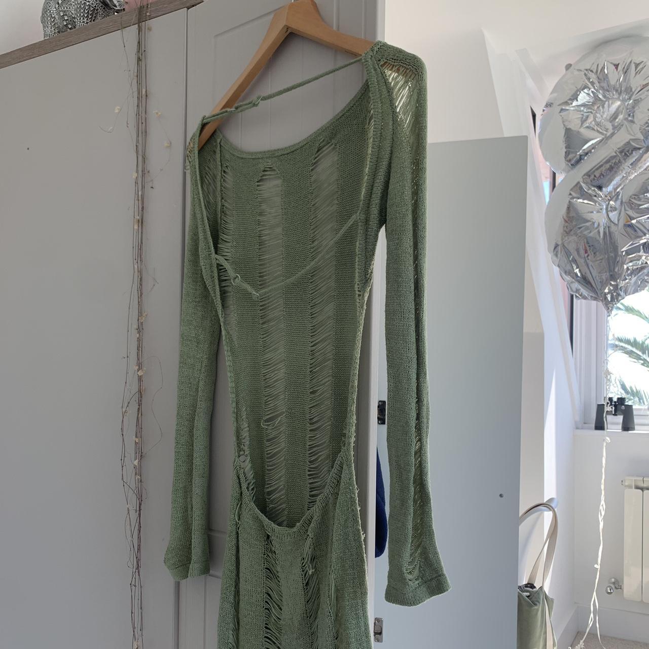 jaded london green dress
