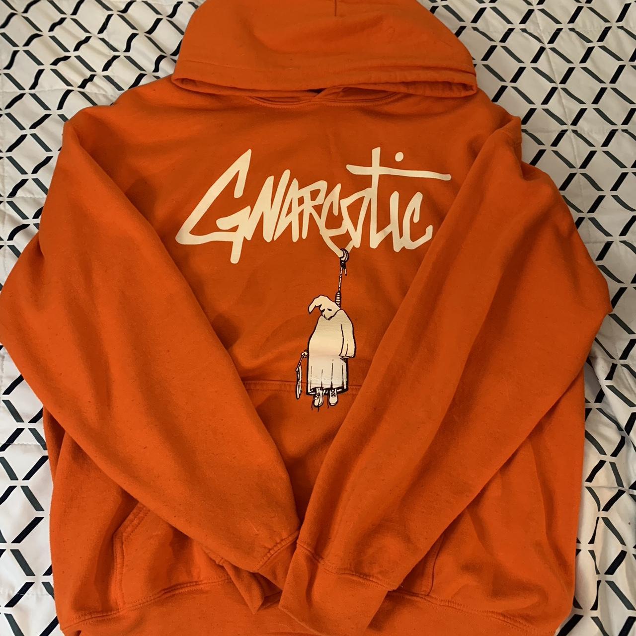 Gnarcotic orange hoodie online