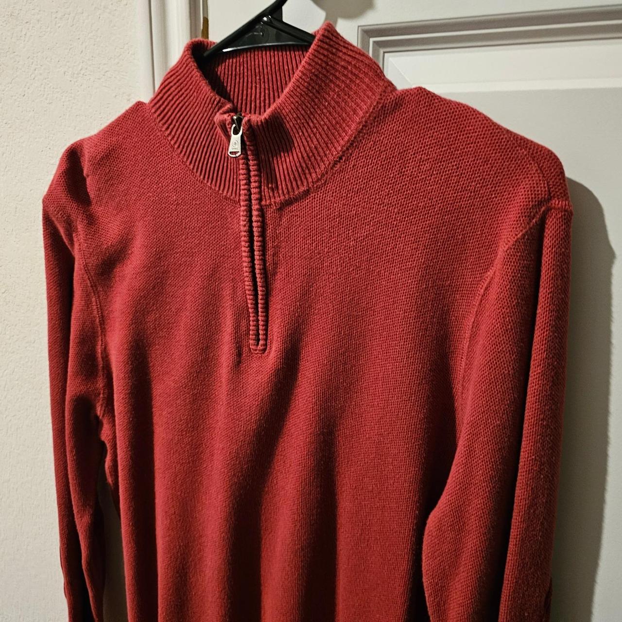 Aigle Men's Sweater - Red - L – AIGLE Men's Red C… - image 2