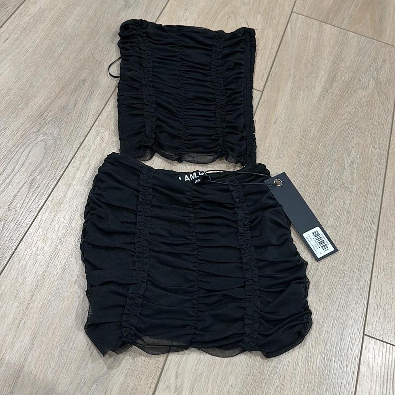 I.AM.GIA Women's Black Skirt Depop