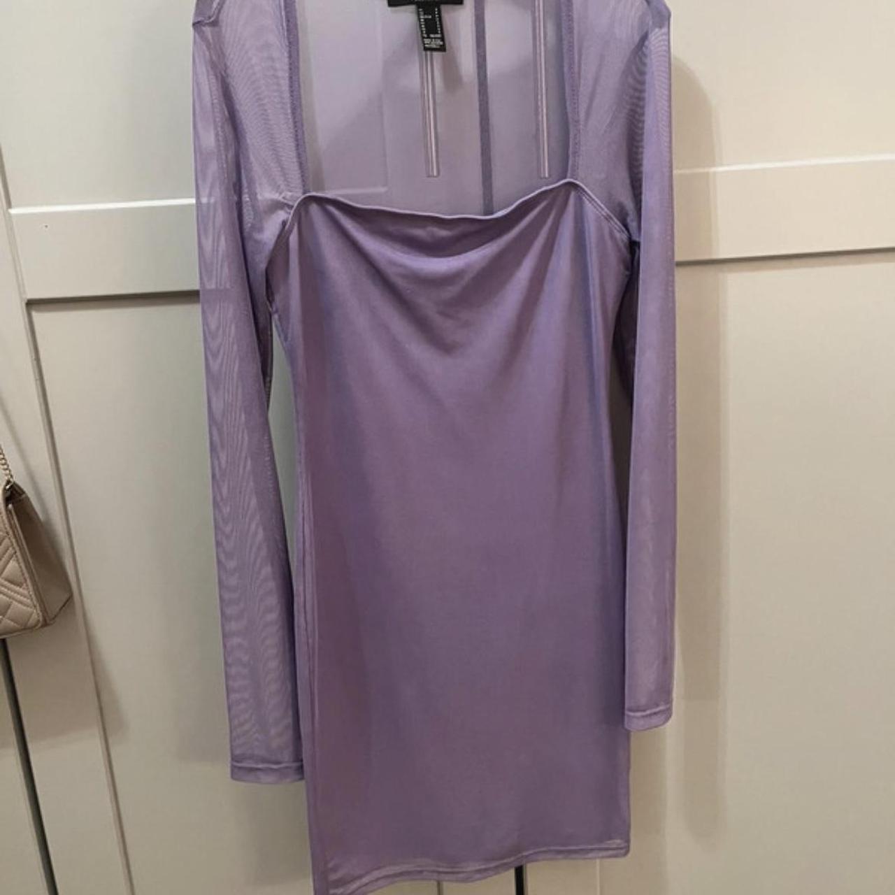 Forever 21 lilac mini dress Depop