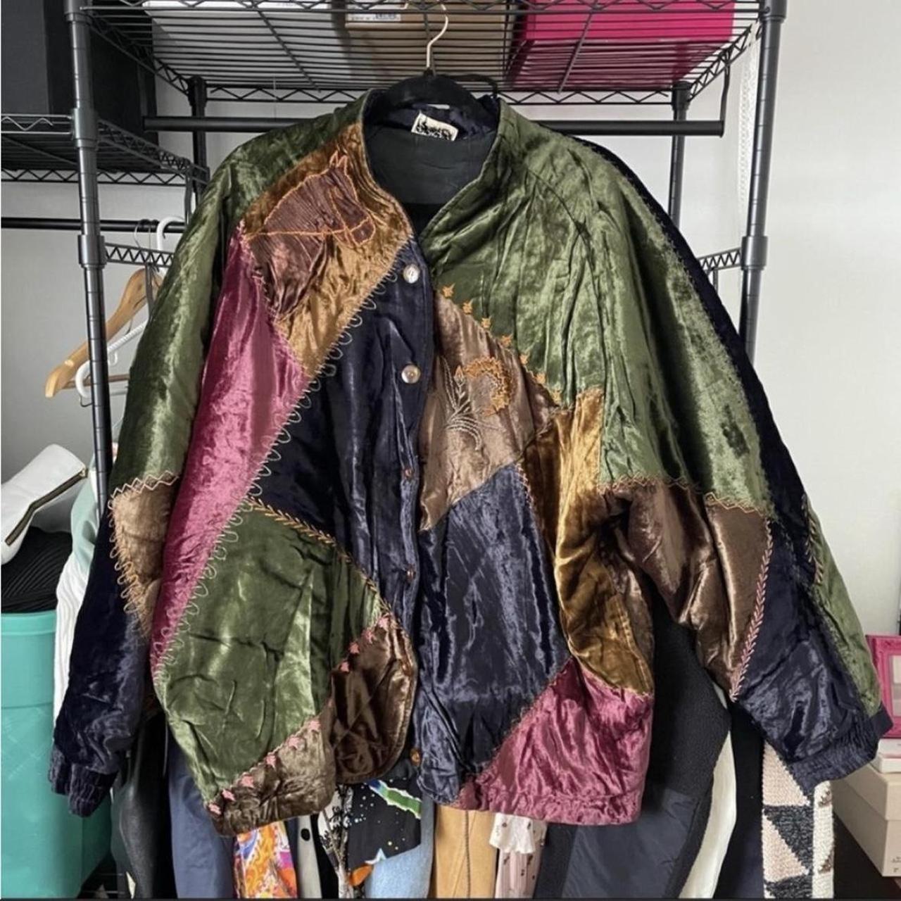 Giorgio Women's Jacket - Multi - M – Patchwork Ve… - image 1