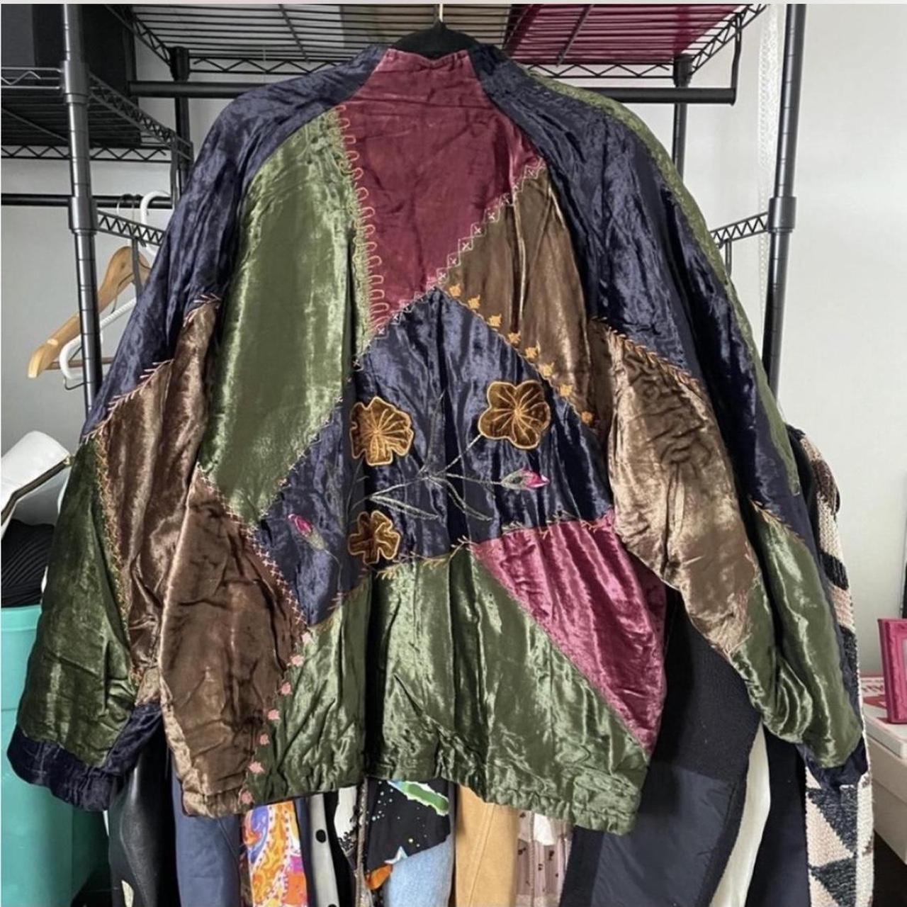 Giorgio Women's Jacket - Multi - M – Patchwork Ve… - image 3